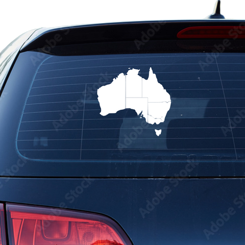 Australien Aufkleber 5 - Beispielansicht
