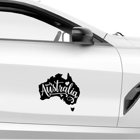 Australien Aufkleber 6 - Beispielansicht