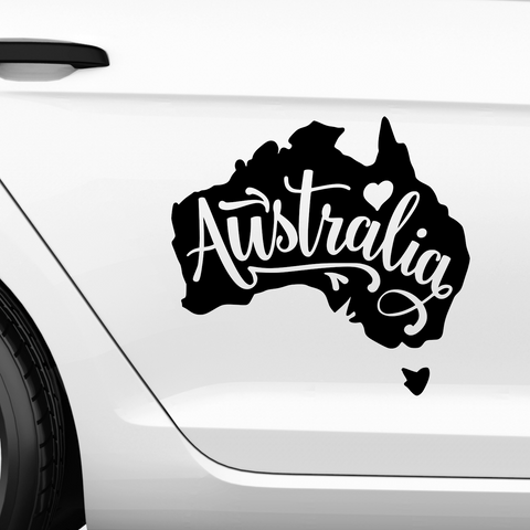 Australien Aufkleber 6 - Beispielansicht