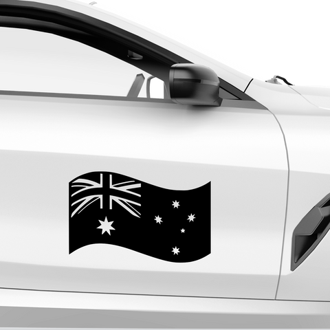 Australien Flagge Aufkleber 2 - Beispielansicht