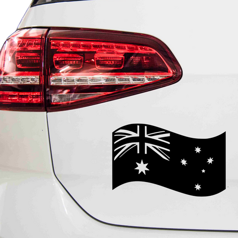 Australien Flagge Aufkleber 2 - Beispielansicht