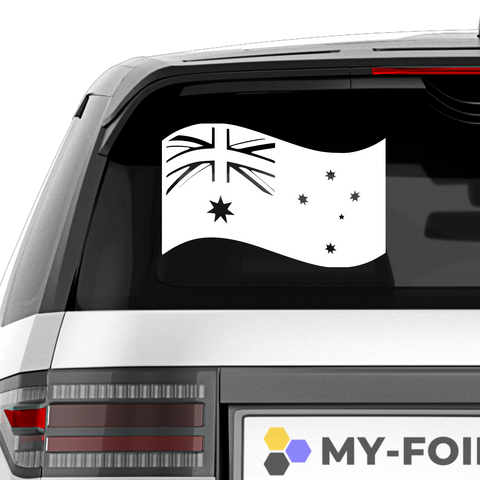 Australien Flagge Aufkleber 2 - Beispielansicht