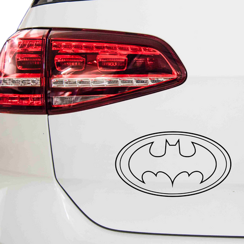 BATMAN Emblem Classic Aufkleber - Beispielansicht