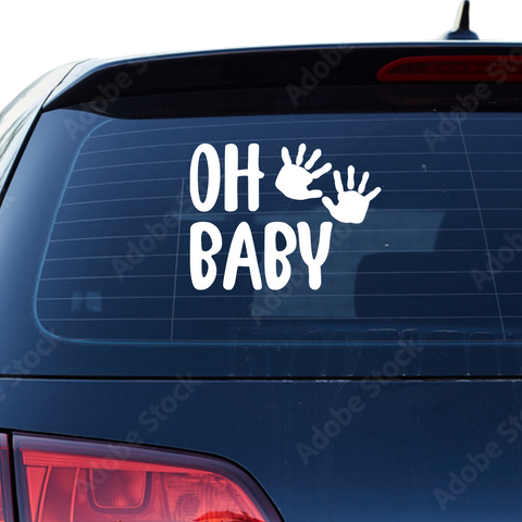 Baby Aufkleber 2 - Beispielansicht