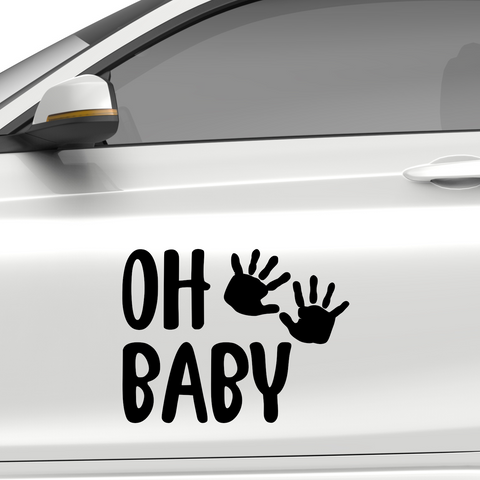 Baby Aufkleber 2 - Beispielansicht