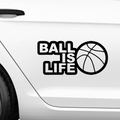 Ball is life Aufkleber Nr. 2 - Beispielansicht