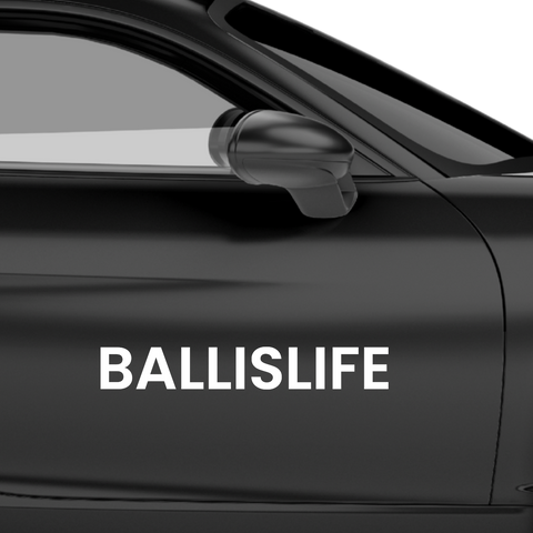 Ball is life Aufkleber Nr. 3 - Beispielansicht