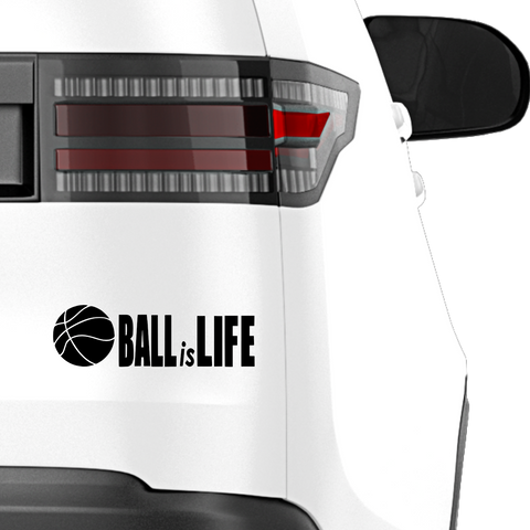 Ball is life Aufkleber Nr. 5 - Beispielansicht