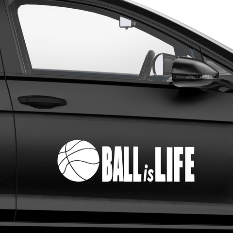 Ball is life Aufkleber Nr. 5 - Beispielansicht