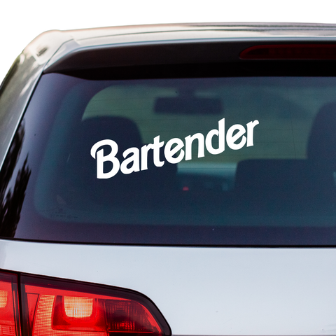Bartender Aufkleber 2 - Beispielansicht