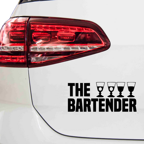 Bartender Aufkleber 5 - Beispielansicht