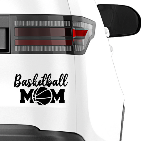 Basketball Mom Aufkleber - Beispielansicht