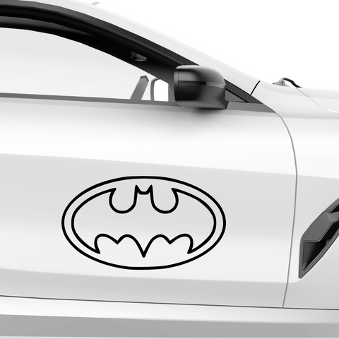 Batman Aufkleber 17 - Beispielansicht