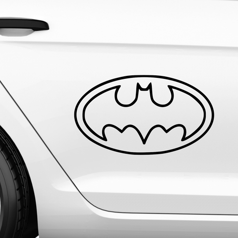 Batman Aufkleber 17 - Beispielansicht
