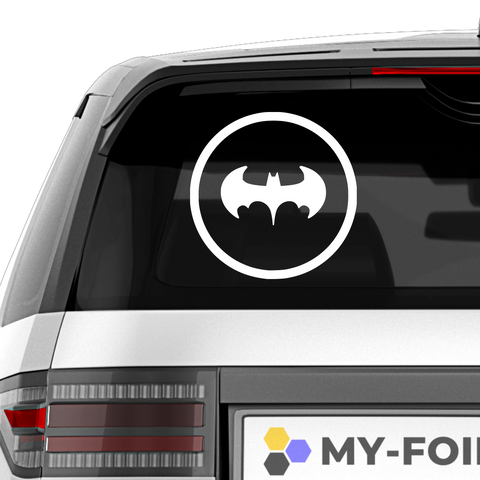 Batman Aufkleber 3 - Beispielansicht
