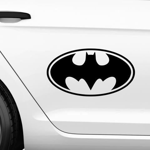 Batman Aufkleber 4 - Beispielansicht