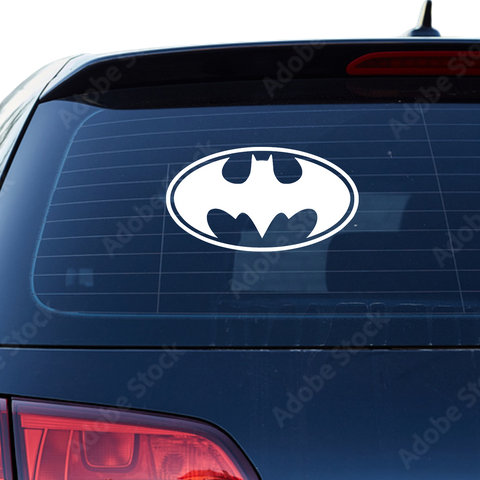 Batman Aufkleber 4 - Beispielansicht