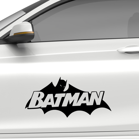 Batman Classic Aufkleber - Beispielansicht