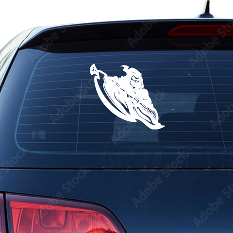 Battle Sensenmann Aufkleber - Beispielansicht