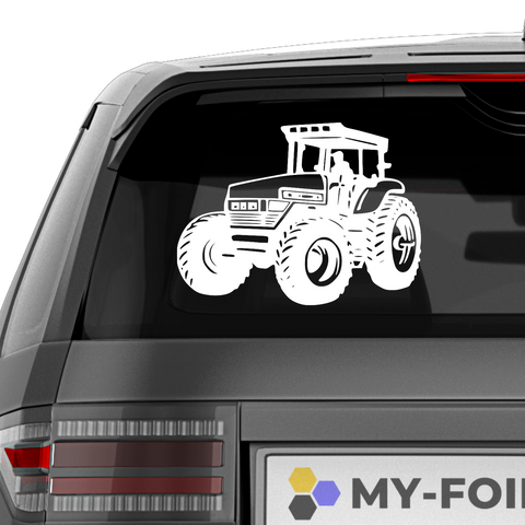 Bauern Aufkleber Nr 10 - Beispielansicht