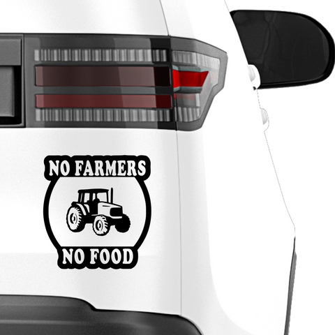 Bauern Aufkleber Nr 14 - Beispielansicht