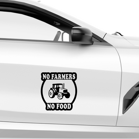 Bauern Aufkleber Nr 14 - Beispielansicht