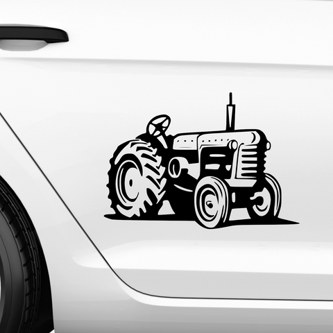 Bauern Aufkleber Nr 8 - Beispielansicht