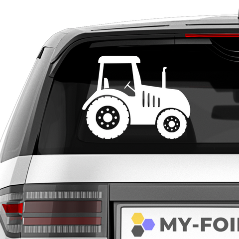 Bauern Aufkleber Nr 9 - Beispielansicht