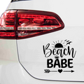 Beach Babe Aufkleber Nr 2 - Beispielansicht