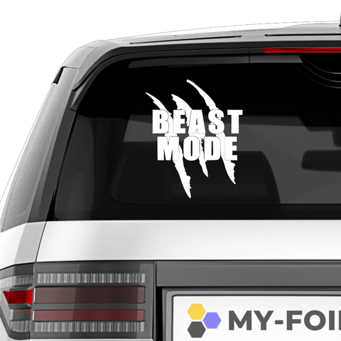 Beats Mode Aufkleber - Beispielansicht