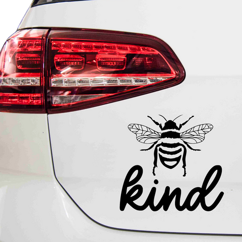 Bee Kind 1 Aufkleber - Beispielansicht