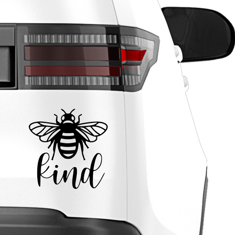 Bee Kind 2 Aufkleber - Beispielansicht