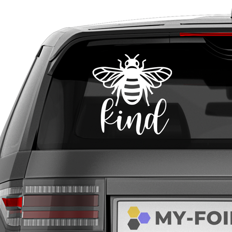 Bee Kind 2 Aufkleber - Beispielansicht