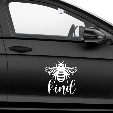 Bee Kind 2 Aufkleber - Beispielansicht