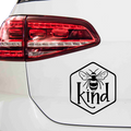 Bee Kind 4 Aufkleber 2. - Beispielansicht