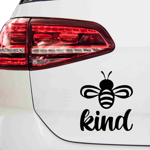 Bee Kind 5 Aufkleber 2. - Beispielansicht