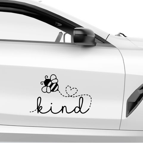 Bee Kind 8 Aufkleber 2. - Beispielansicht