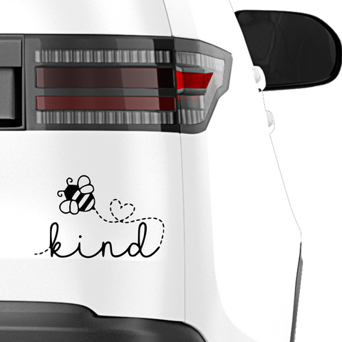 Bee Kind 8 Aufkleber 2. - Beispielansicht