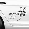 Bee cool Biene Aufkleber - Beispielansicht