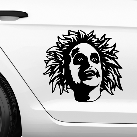 Beetlejuice Aufkleber - Beispielansicht