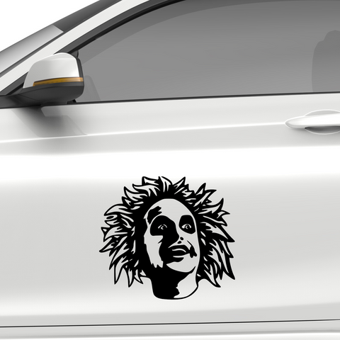 Beetlejuice Aufkleber - Beispielansicht