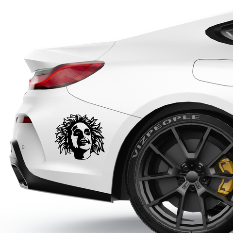 Beetlejuice Aufkleber - Beispielansicht