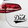 Best Dad Aufkleber Nr 3 - Beispielansicht