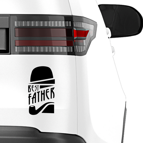 Best Father Aufkleber - Beispielansicht