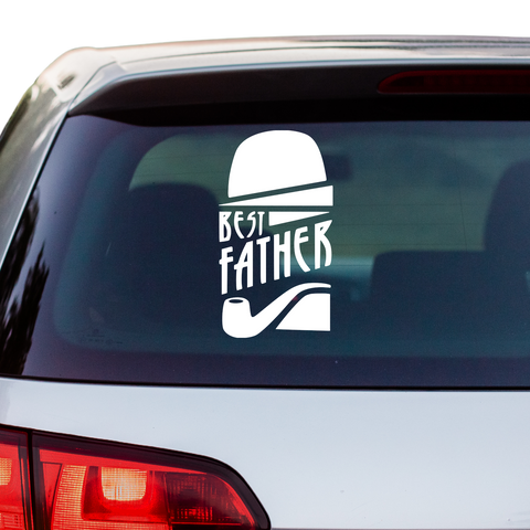 Best Father Aufkleber - Beispielansicht