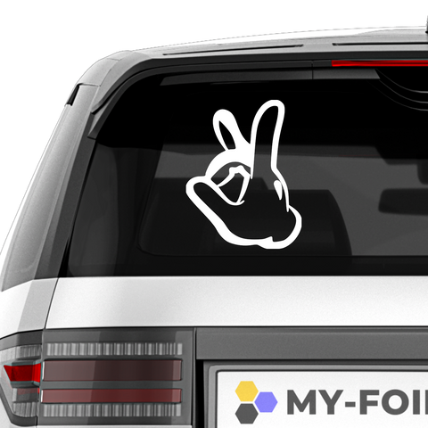 Beste Leben Aufkleber - Beispielansicht