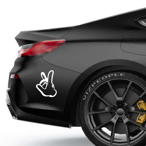 Beste Leben Aufkleber - Beispielansicht