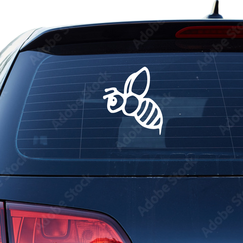 Biene Aufkleber 19 - Beispielansicht