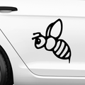Biene Aufkleber 19 - Beispielansicht