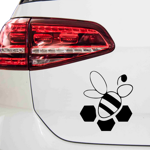 Biene Aufkleber 23 - Beispielansicht